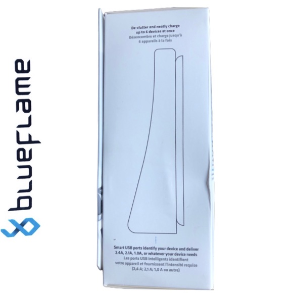 NWT - BlueFlame USB 6-Device Wall Charger (Factory Sealed) - Picture 7 of 8
